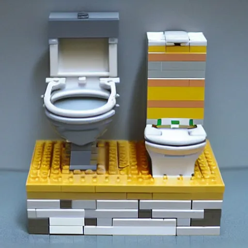 toilet lego set