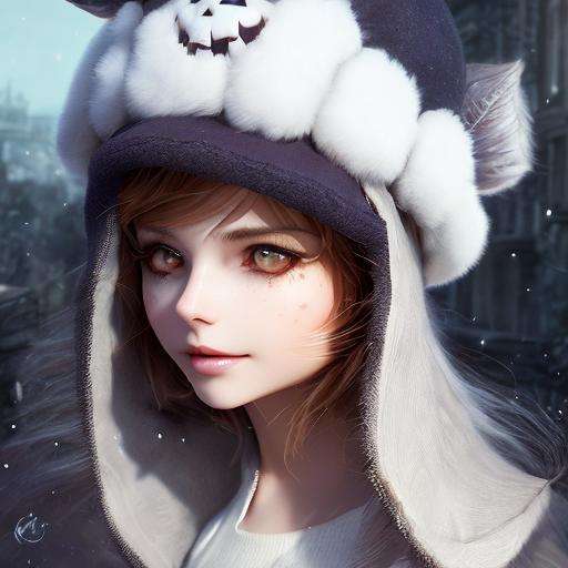 Text to Image AI Art Generator - Beautiful Girl