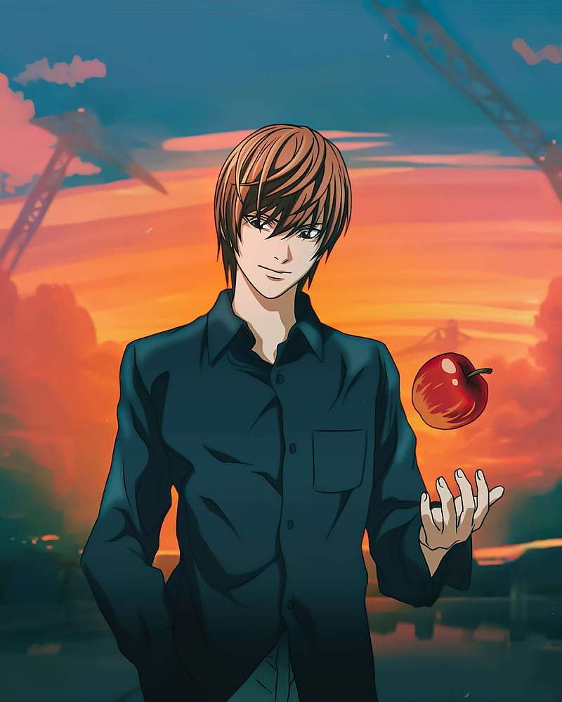 HD wallpaper light yagami art facial expression anime deathnote anime deathnote deathnote l kira