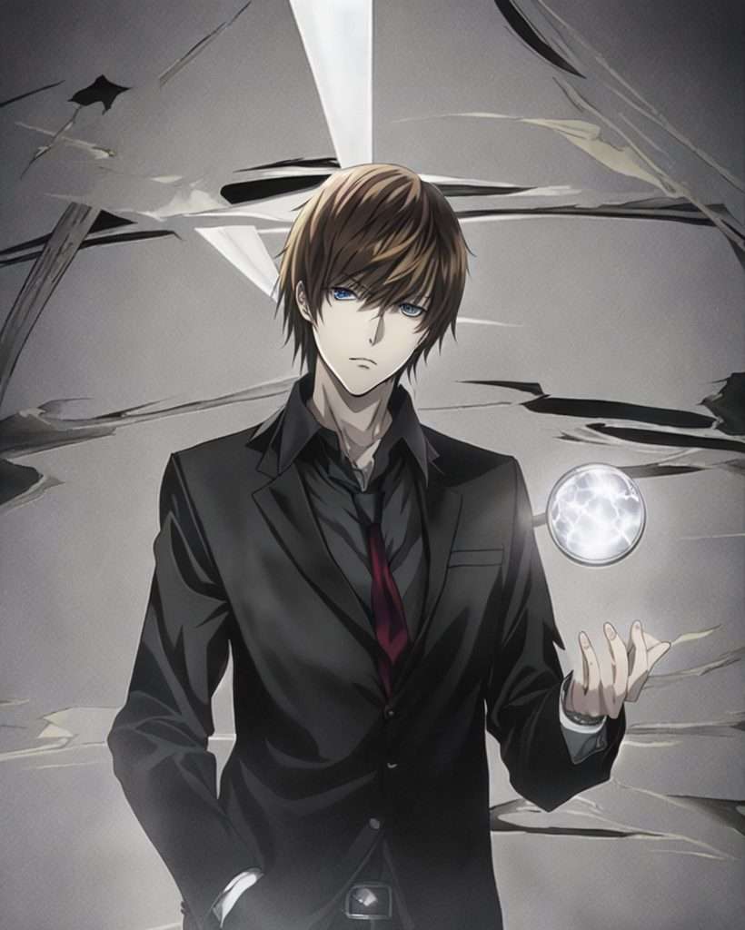 ImgCreator.ai Light Yagami in Death Note 1