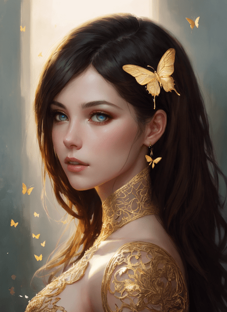 3978524924-132340231-8k portrait of beautiful cyborg with brown hair, intricate, elegant, highly detailed, majestic, digital photography, art by artg-min