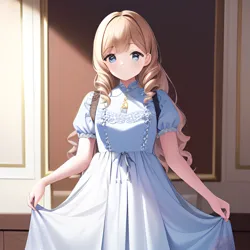 anime girl #55 - Anime-by-ia