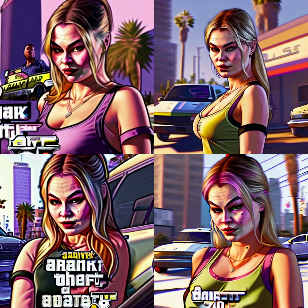 GTA filter portrait image made by ZMO