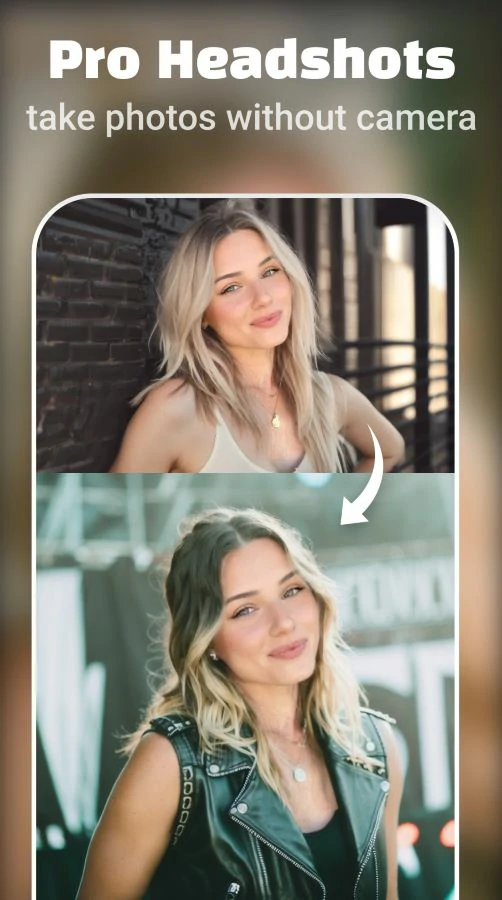Enhance headshot in ZMO's app