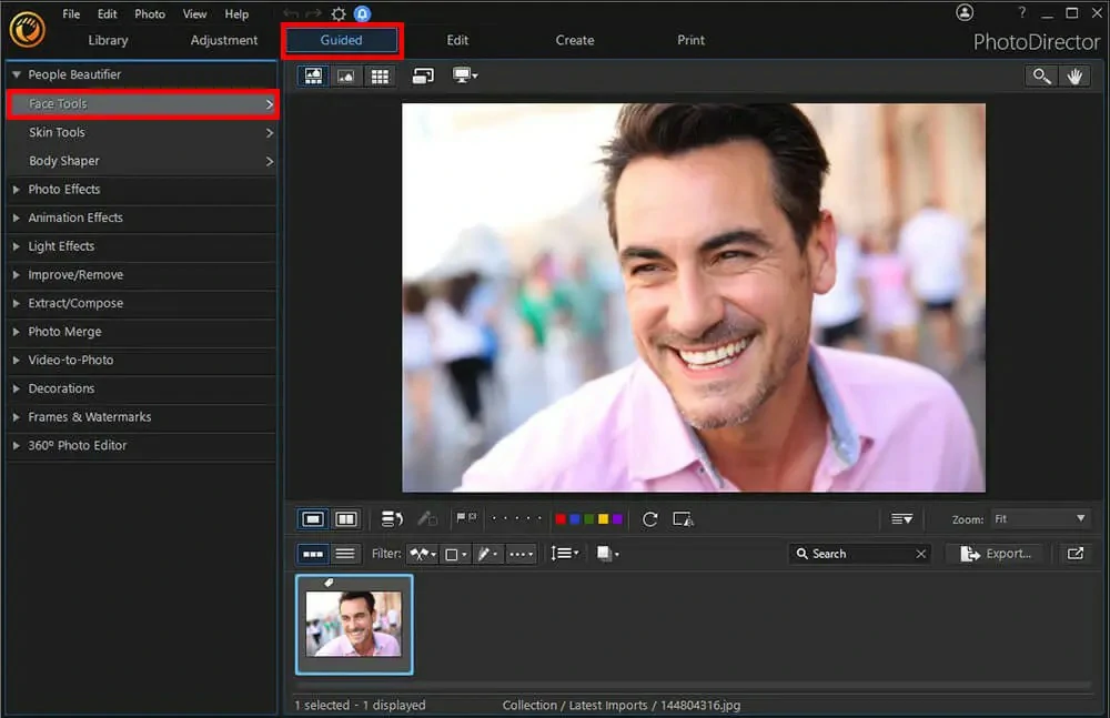 Photo director teeth whiten guidance