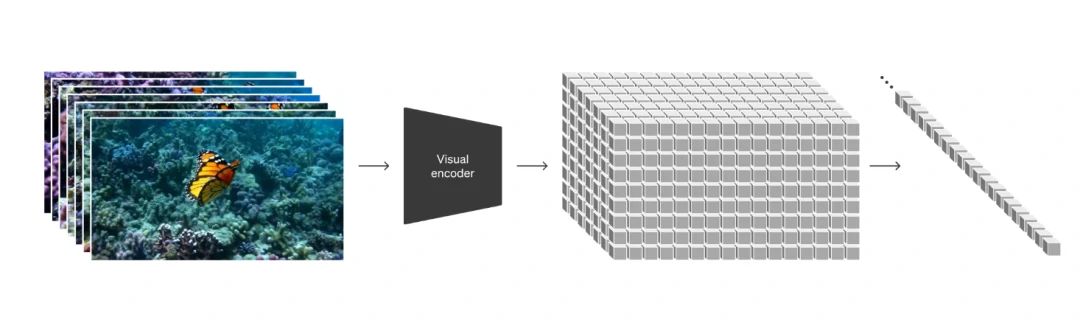 Sora transforms video data for processing