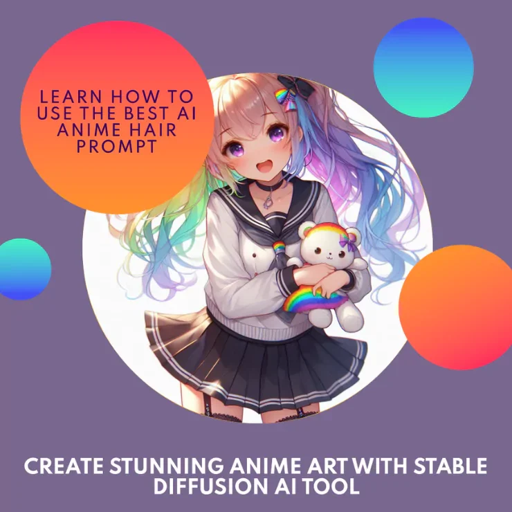 How to use Stable Diffusion with the best AI anime hair prompt