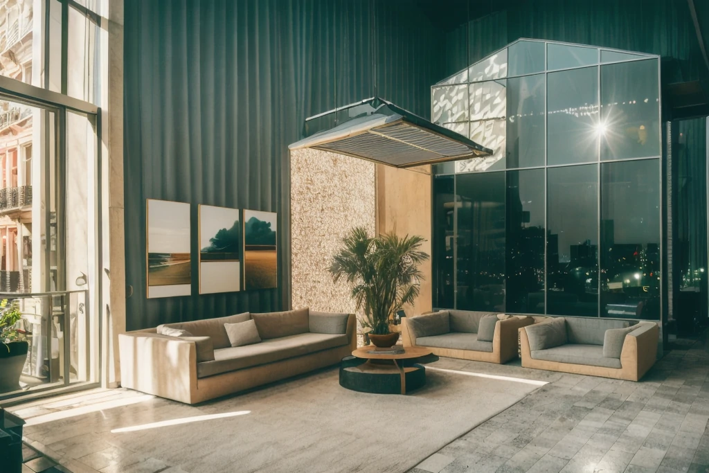 AI interior sketch to image 1