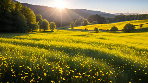 Springtime Meadow