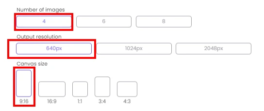 number images