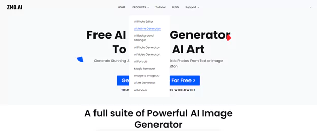 AI anime generator