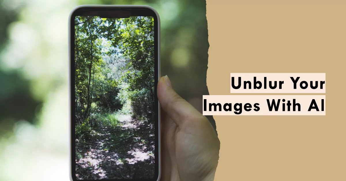 How AI Unblur an Image?